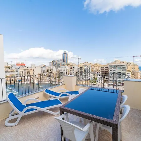 Amazing Views Of Spinola Bay In Heart Of Stjulians-Hosted By Sweetstay Saint Julian's Exterior photo