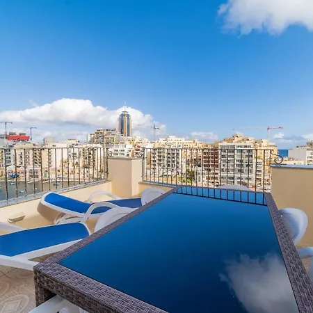 Amazing Views Of Spinola Bay In Heart Of Stjulians-Hosted By Sweetstay Saint Julian's Exterior photo