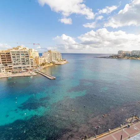 Amazing Views Of Spinola Bay In Heart Of Stjulians-Hosted By Sweetstay Saint Julian's Exterior photo