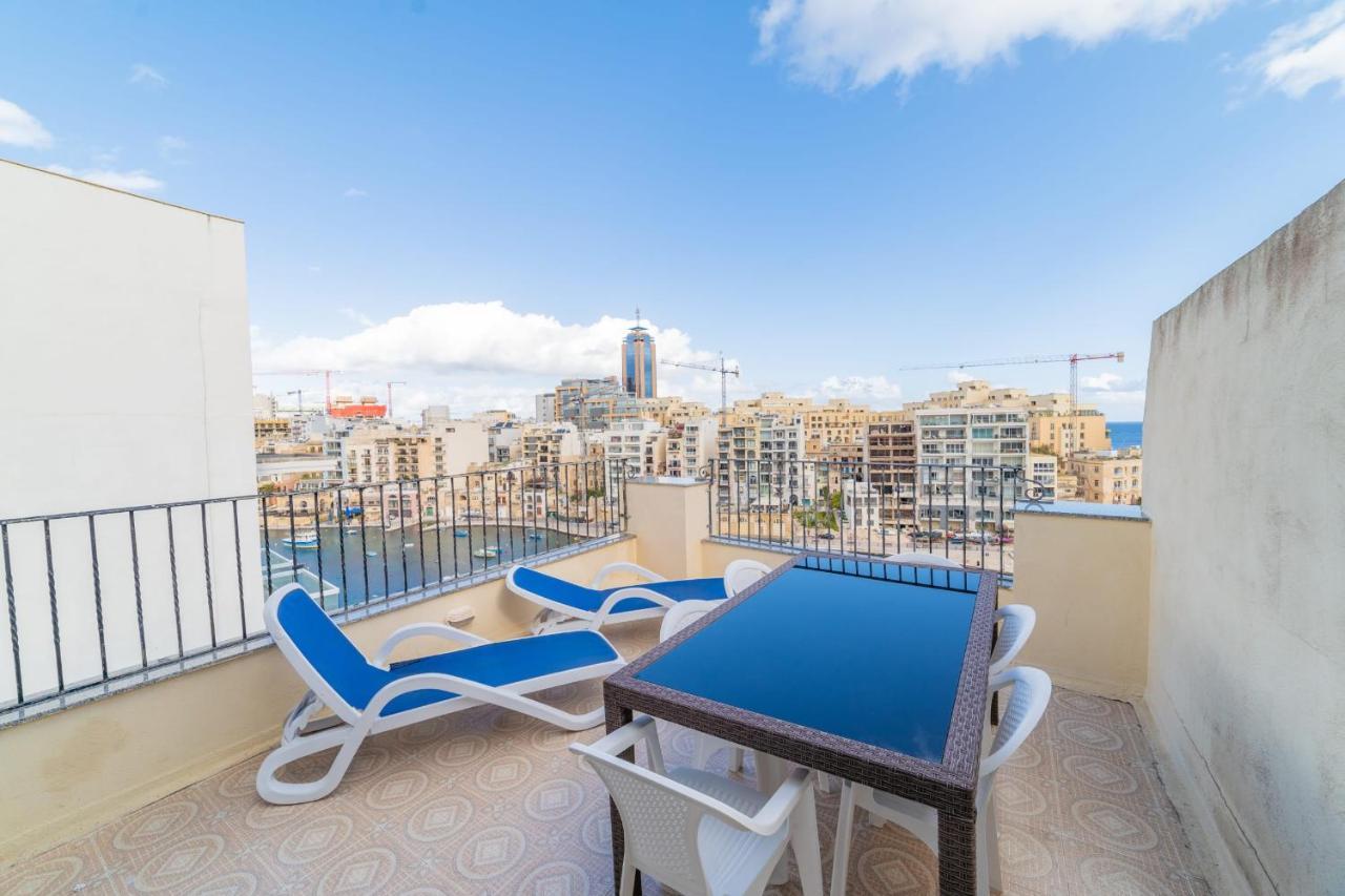 Apartment Amazing Views Of Spinola Bay In Heart Of Stjulians-hosted By Sweetstay
